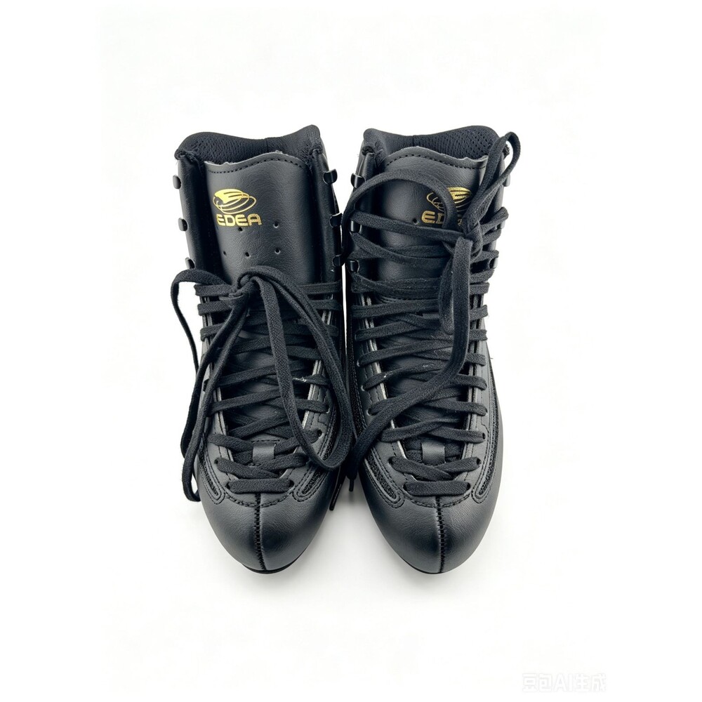 NEW Edea Ice Fly Black Figure Skating Boots Size 235 C